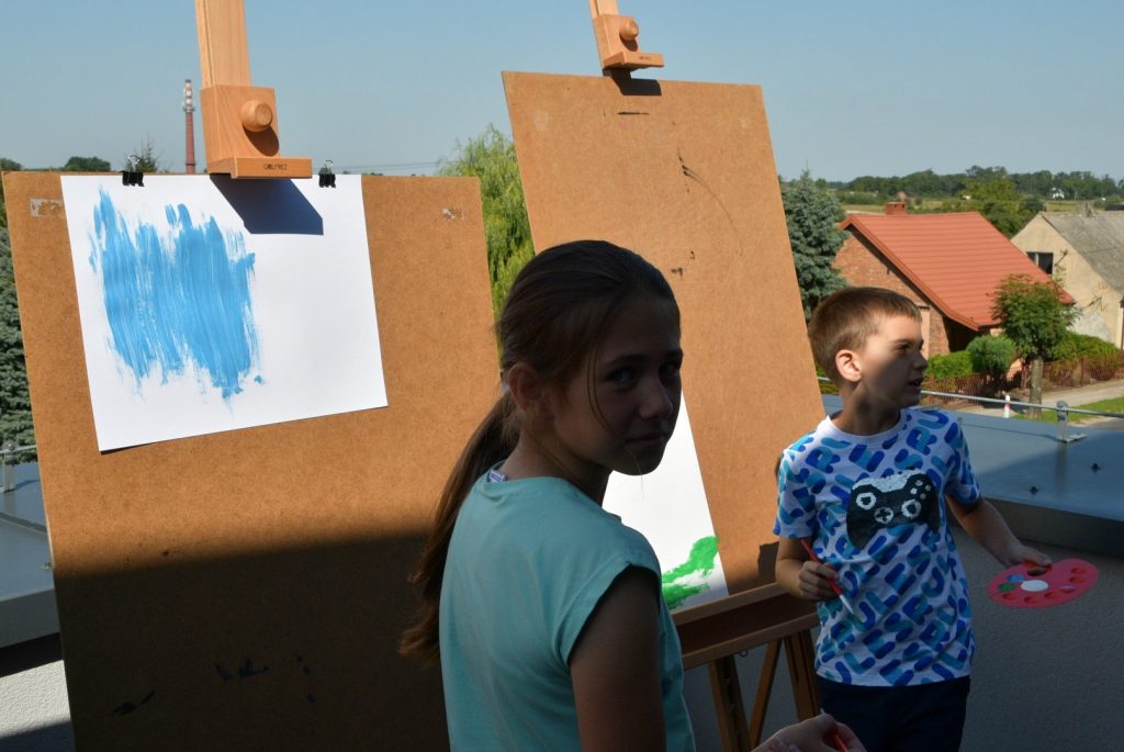 Wakacyjny ArtCamp – dzień 5, galeria