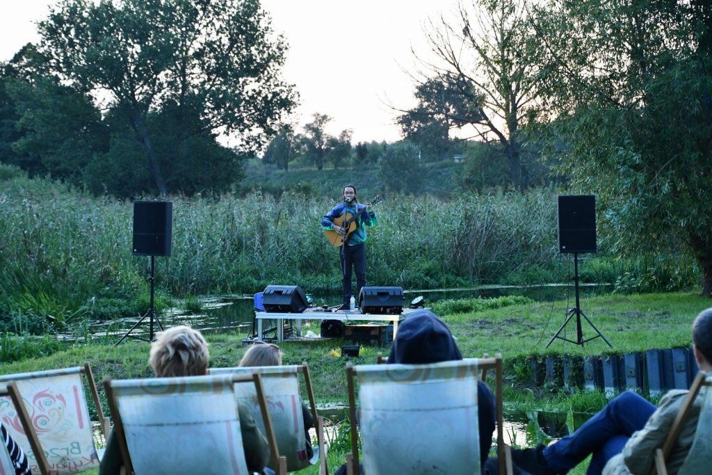 Fabrizio Walker, koncert nad rzeką Zgłowiączką - galeria