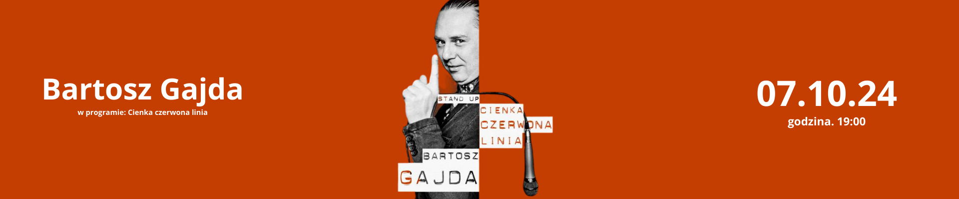 Bartosz Gajda – cienka czerwona linia