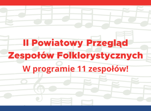 II Powiatowy Przegląd Zespołów Folklorystycznych