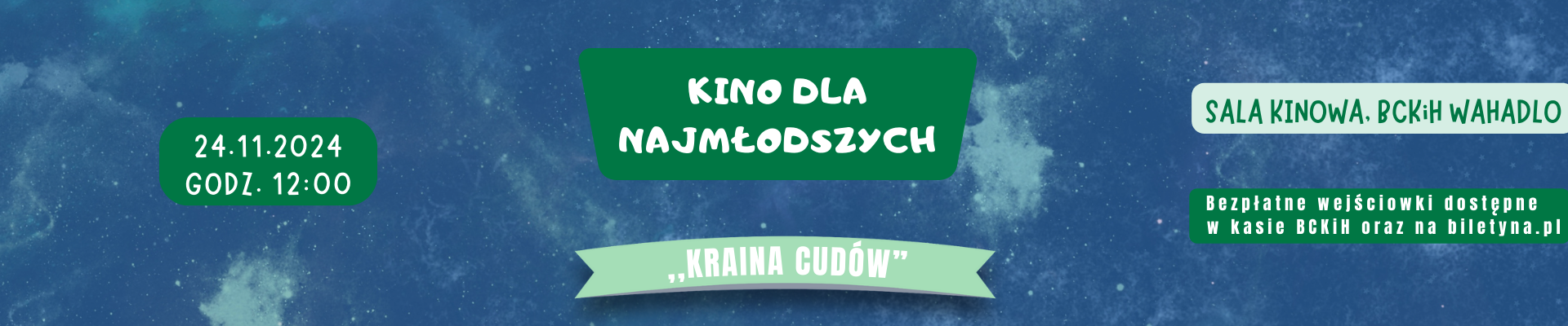 Kino dla najmłodszych: Kraina cudów