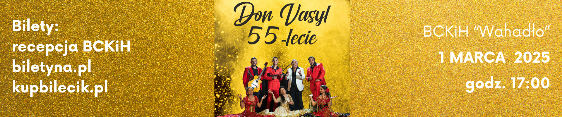 Koncert Don Vasyl z zespołem 55-lecie [01.03.2025]