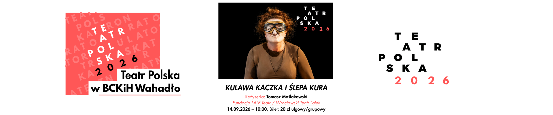 Kulawa Kaczka i Ślepa Kura – spektakl w ramach Teatru Polska [14.09.2026, godz. 10:00]