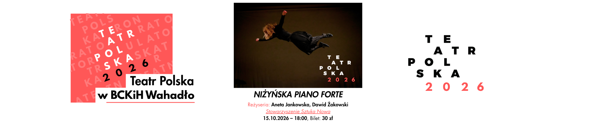 Niżyńska piano forte – spektakl w ramach Teatru Polska [15.10.2026, godz. 18:00]