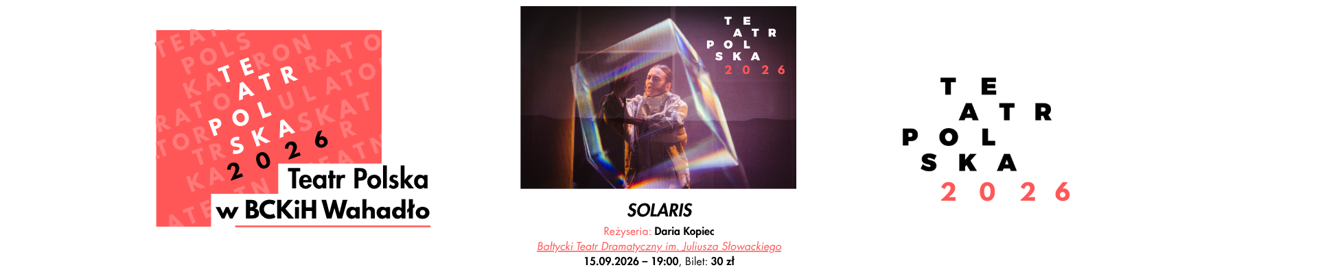 Solaris – spektakl w ramach Teatru Polska [15.09.2026, godz. 19:00]