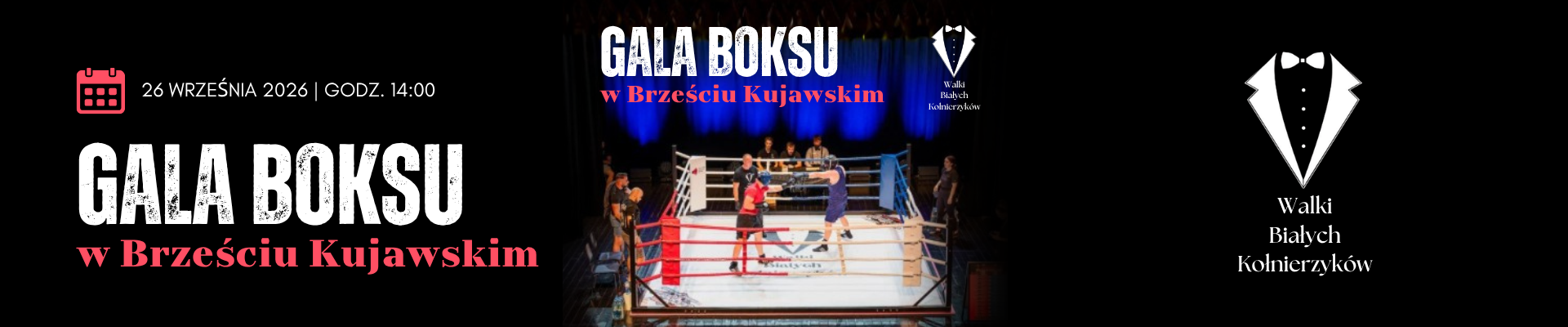 Walki Białych Kołnierzyków – gala bokserska [26.09.2026, godz. 14:00]